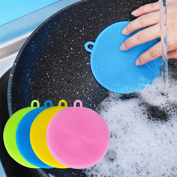 Soft Silicone Dishwashing Brush